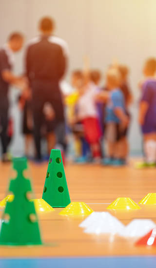 Sportsnack inspiratiefiche sportende kinderen