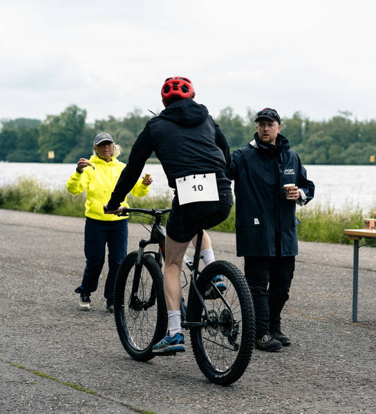 In Willebroek kan je als teambuilding een bedrijfstriatlon organiseren.