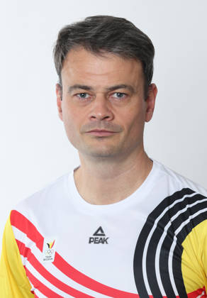 Doctor Roel Parys pictured during a photoshoot for the Belgian Olympic Committee BOIC - COIB ahead of the Paris 2024 Olympic Games, in Brussels, Thursday 11 July 2024. BELGA PHOTO VIRGINIE LEFOUR