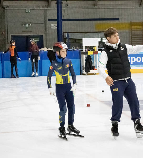 Sfeerbeelden Shorttrack schaatsen