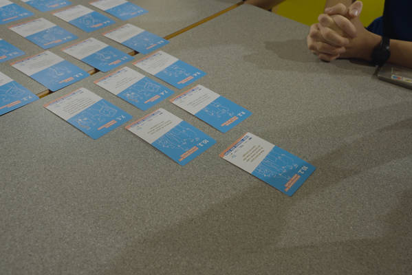 Kaartspel als onderdeel van de campagne Geef tieners een stem. Doel van het spel is om jongeren meer te betrekken bij de clubwerking. Ons gedacht is opvolger van Keep youngsters involved.