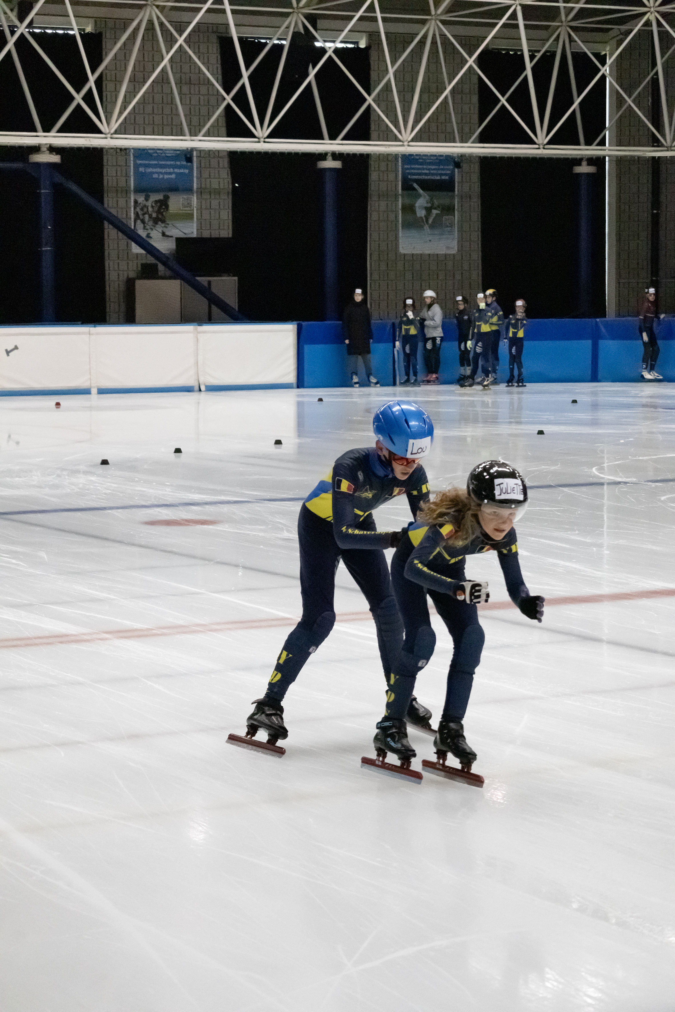 Sfeerbeelden Shorttrack schaatsen