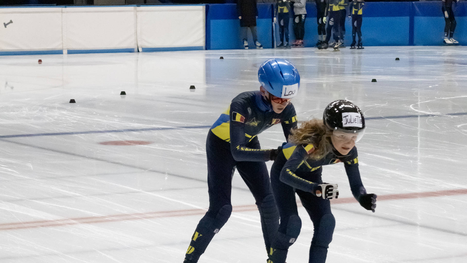 Sfeerbeelden Shorttrack schaatsen
