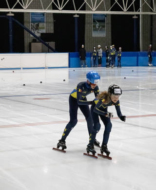 Sfeerbeelden Shorttrack schaatsen