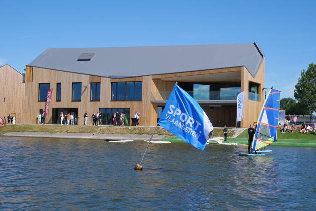 Algemeen beeld van infrastructuur van Sport Vlaanderen Nieuwpoort