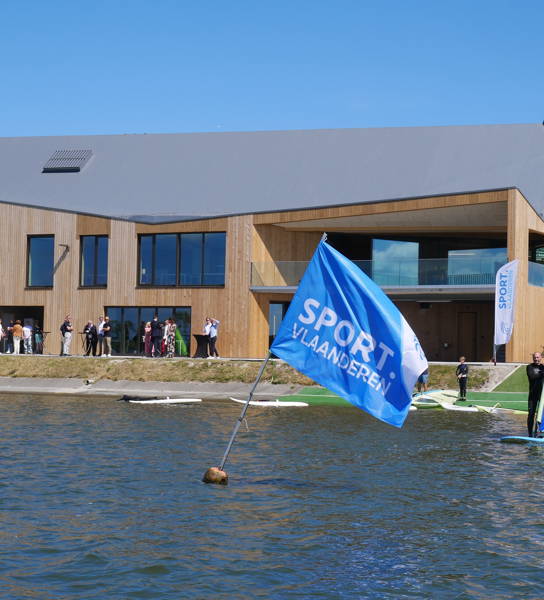 Algemeen beeld van infrastructuur van Sport Vlaanderen Nieuwpoort