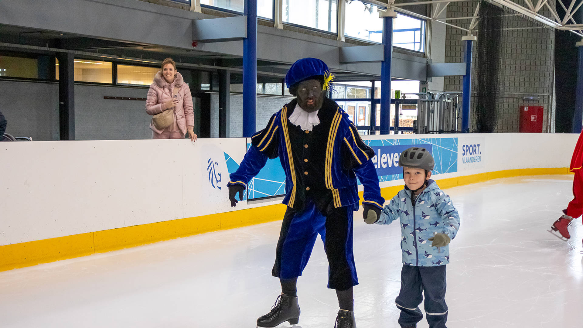 Sfeerbeelden schaatpieten Hasselt