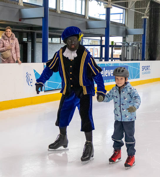 Sfeerbeelden schaatpieten Hasselt
