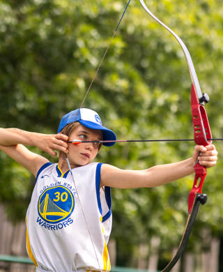 Zomershoot tijdens de sportkampen
