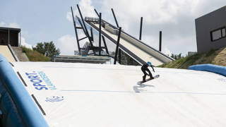 Hierop zien jullie onze mooie dryslope en tubing baan te Genk