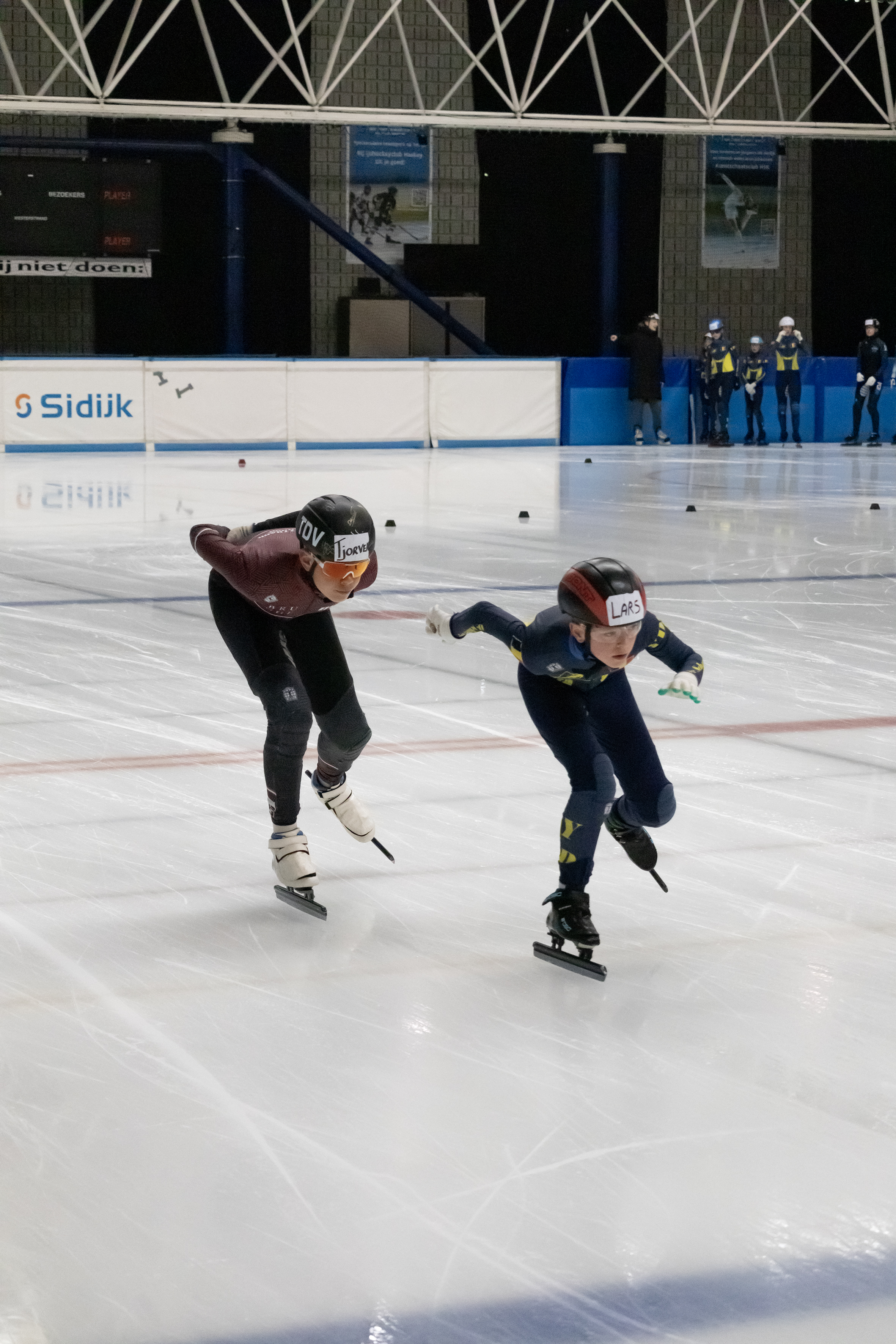 Sfeerbeelden Shorttrack schaatsen
