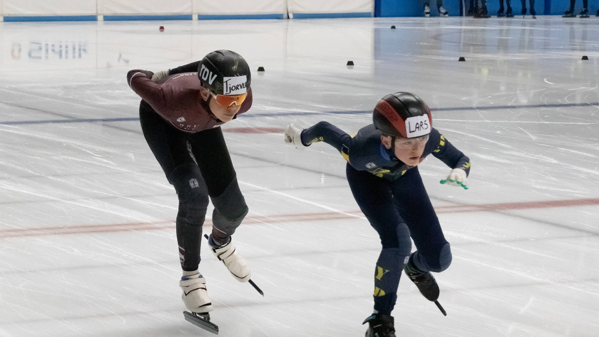 Sfeerbeelden Shorttrack schaatsen