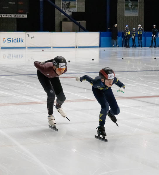 Sfeerbeelden Shorttrack schaatsen
