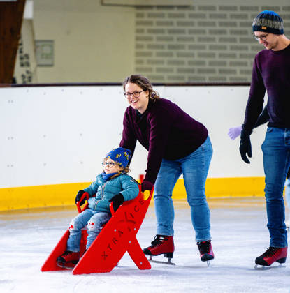 gezin met kleine kindjes