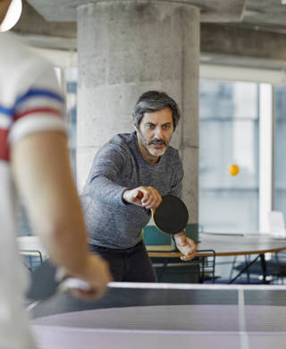Dubbelspel tafeltennis