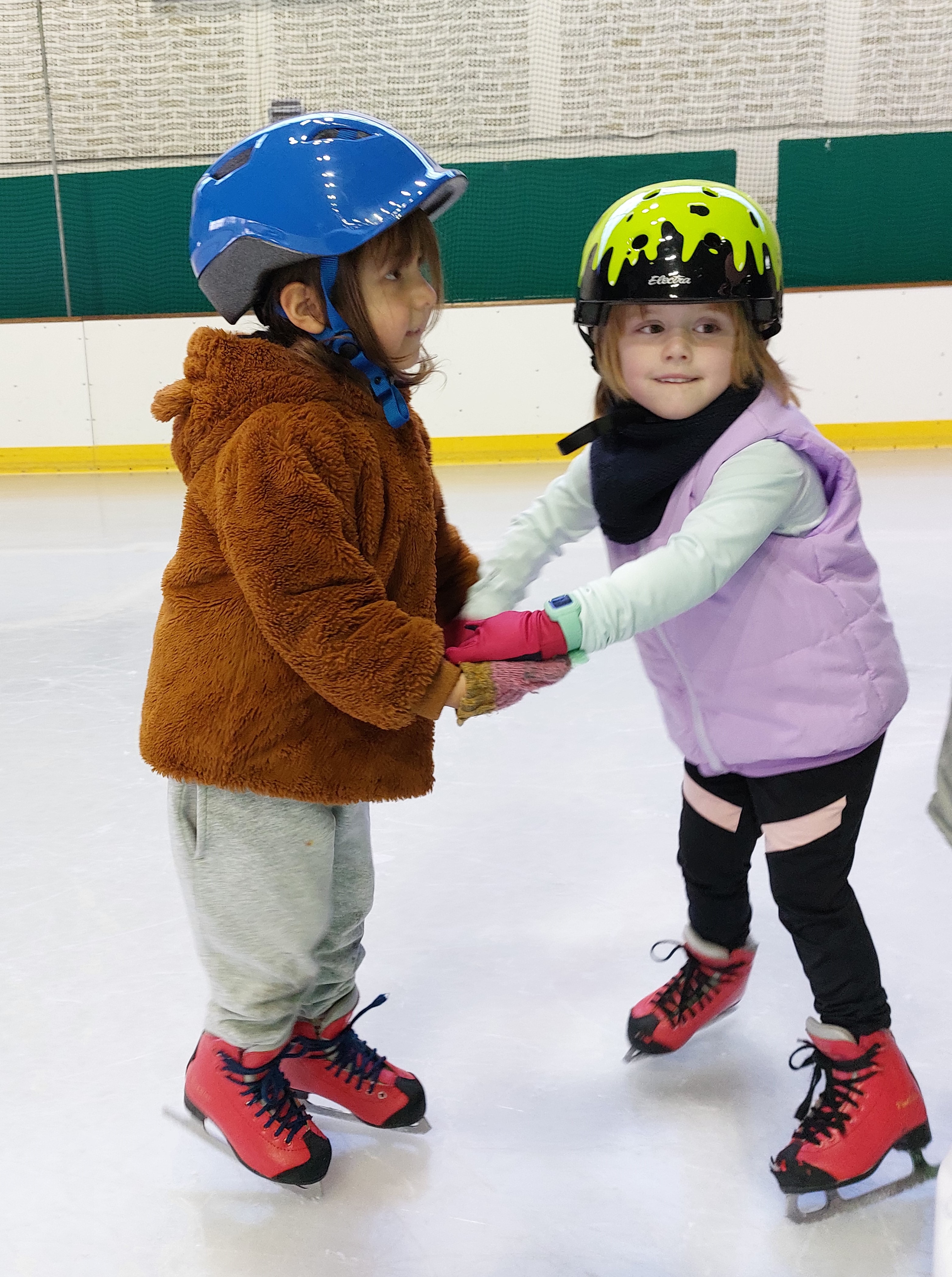 Schaatsen met Shania