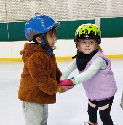 Schaatsen met Shania