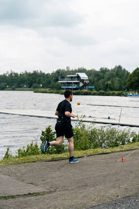 In Willebroek kan je als teambuilding een bedrijfstriatlon organiseren.