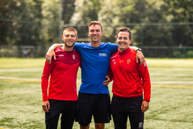 Zomershoot tijdens de sportkampen