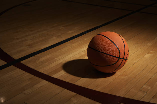 Basketbal in sporthal