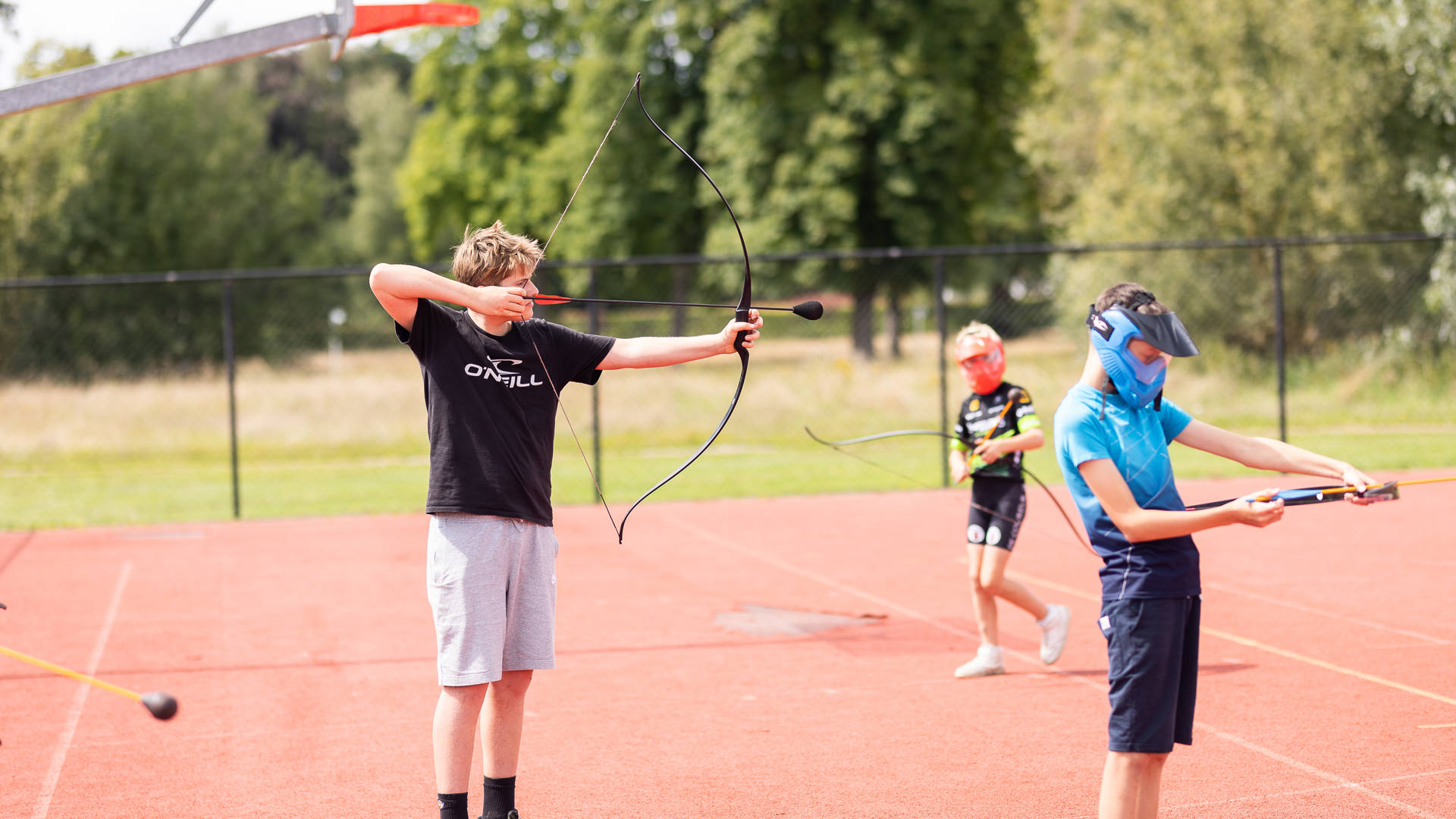 Foto's van het domein en de sportkampen