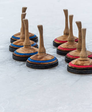 curling ice stock sport