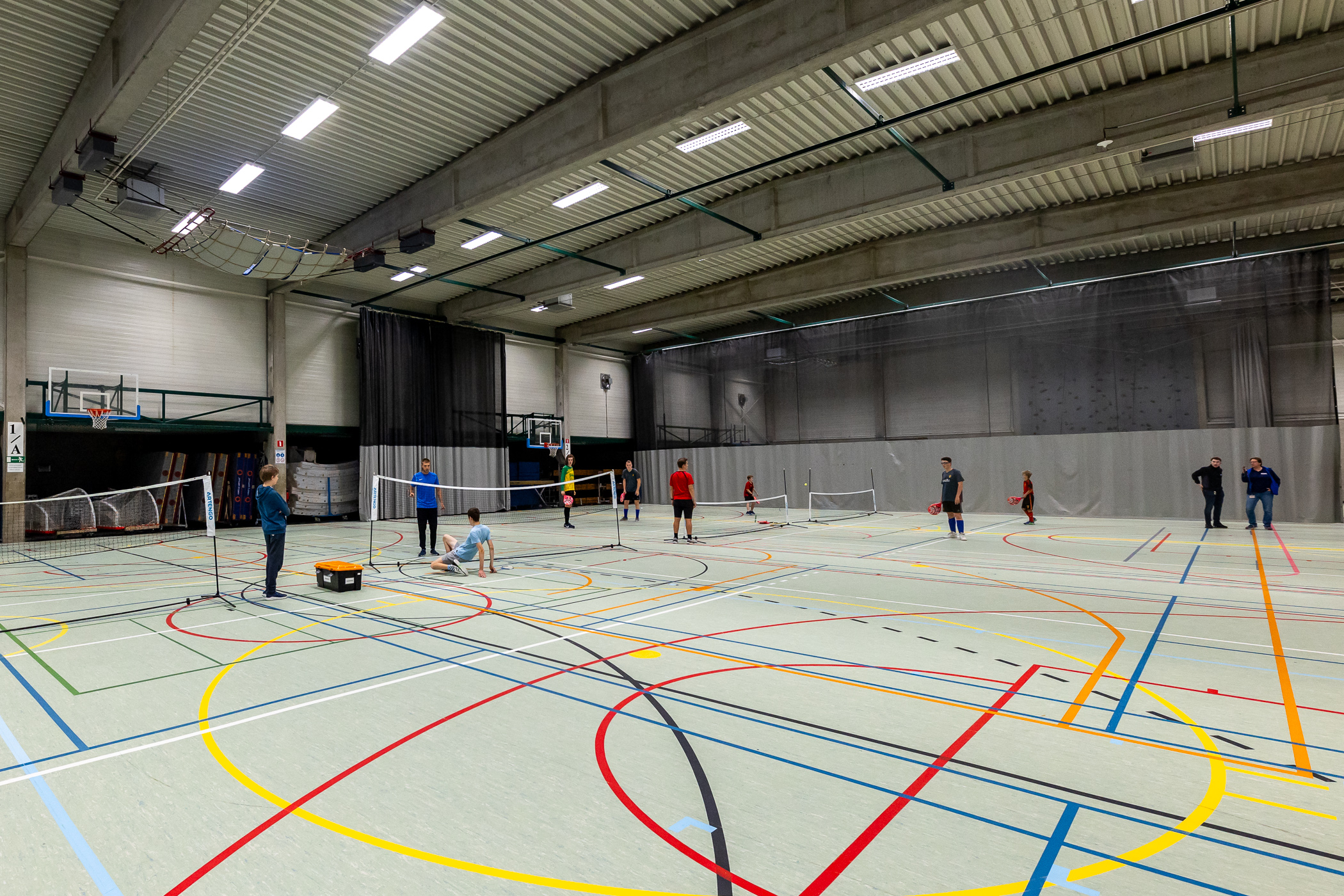 Zomershoot tijdens  de sportkampen