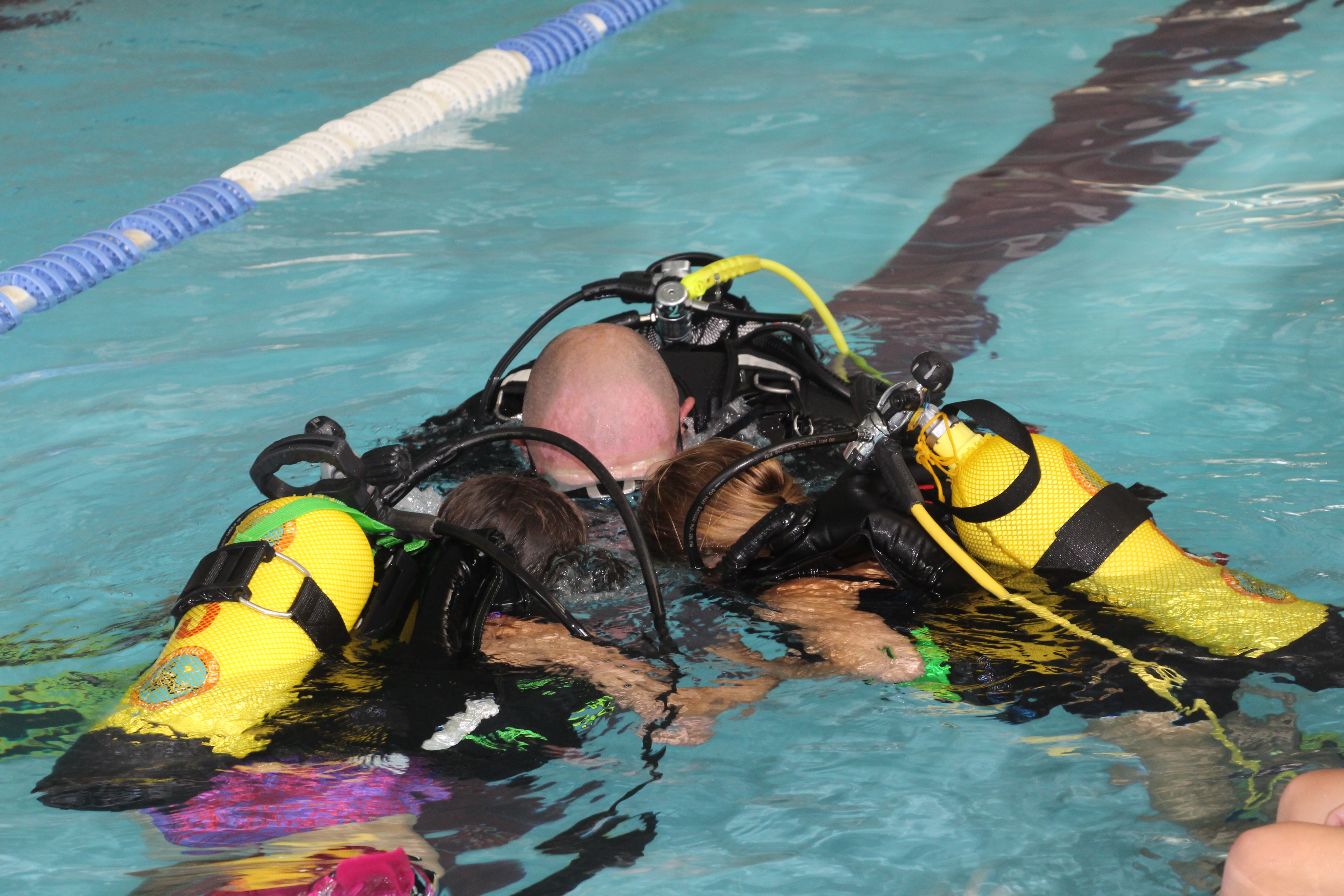 Duikinitiatie zwembad