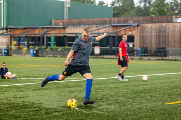 Zomershoot tijdens de sportkampen