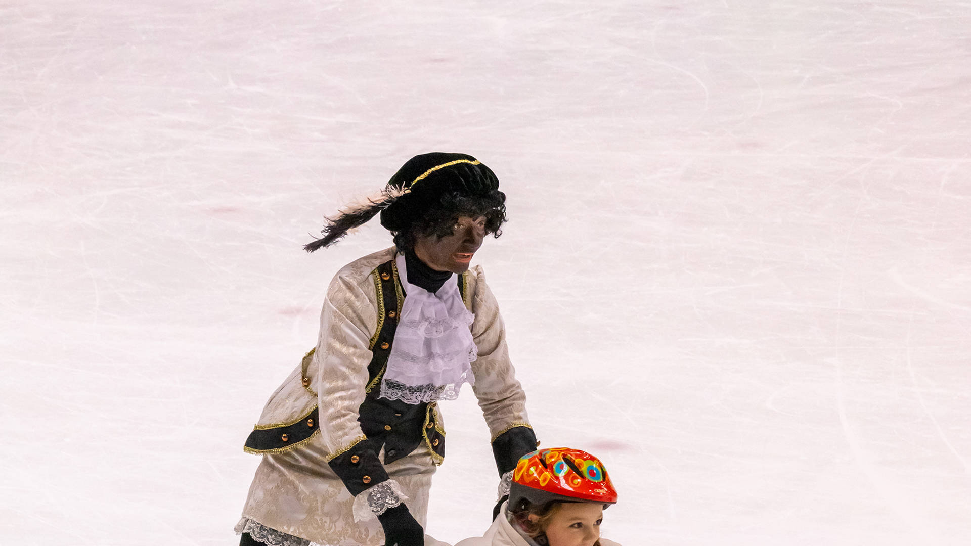 Sfeerbeelden schaatpieten Hasselt