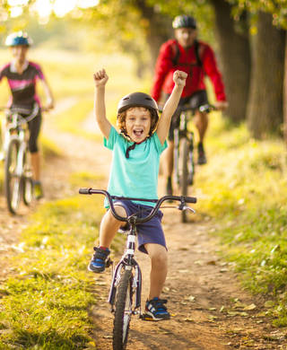 Gezin sport ouder familie