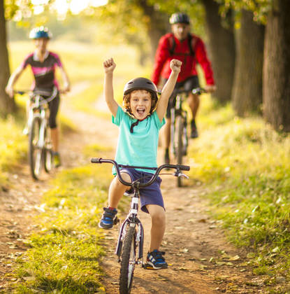 Gezin sport ouder familie