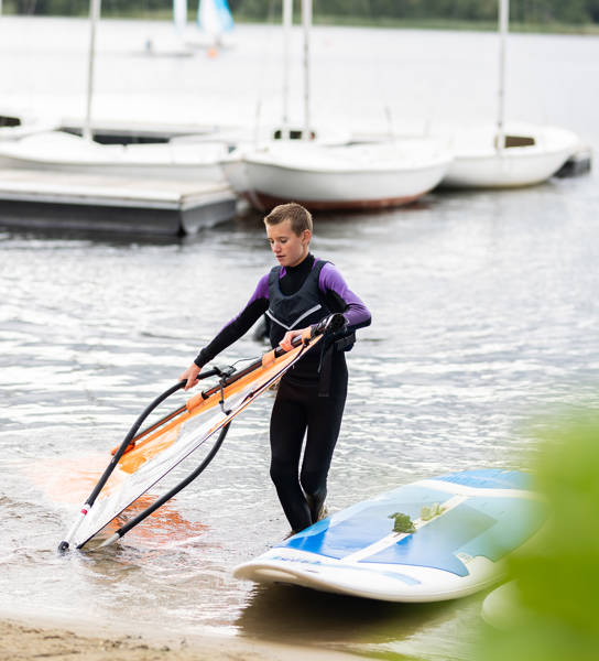 Foto's van het domein en de sportkampen