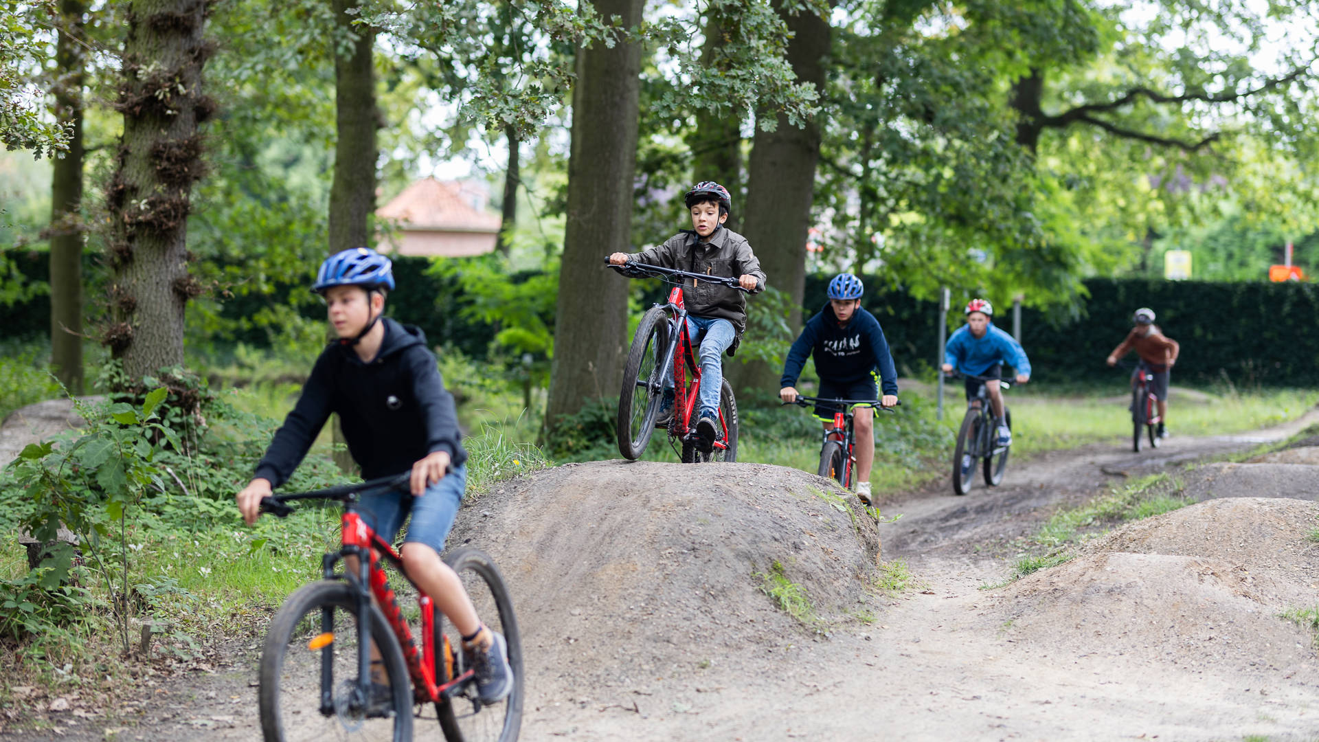 Foto's van het domein en de sportkampen