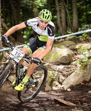Mont Ste-Anne, Québec, Canada - August 10: Cross Country Men Elite, SUI - LITSCHER Thomas, UCI World Cup on Aug. 10, 2013