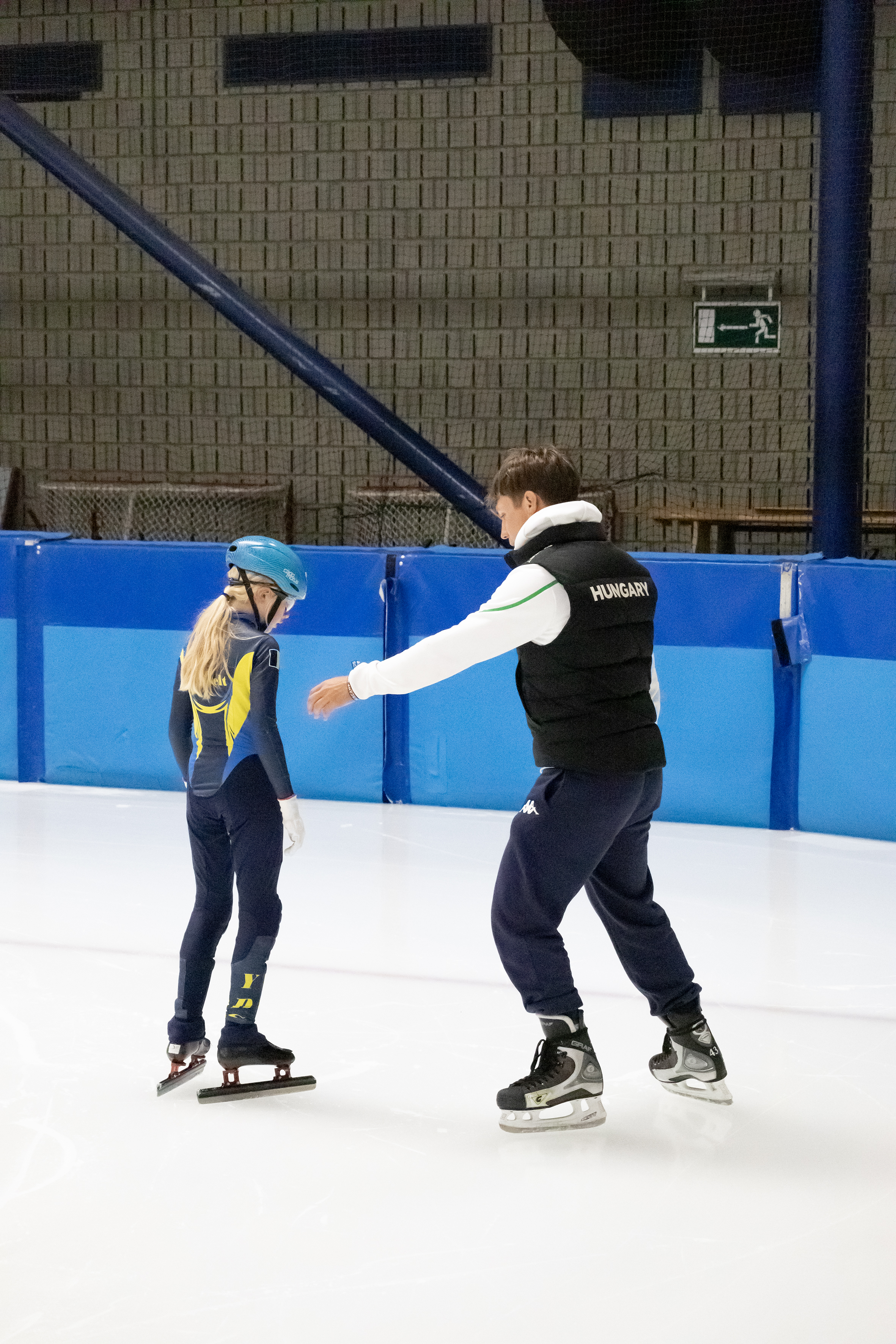 Sfeerbeelden Shorttrack schaatsen