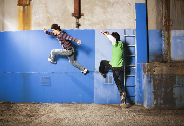 Freerunning in de zaal