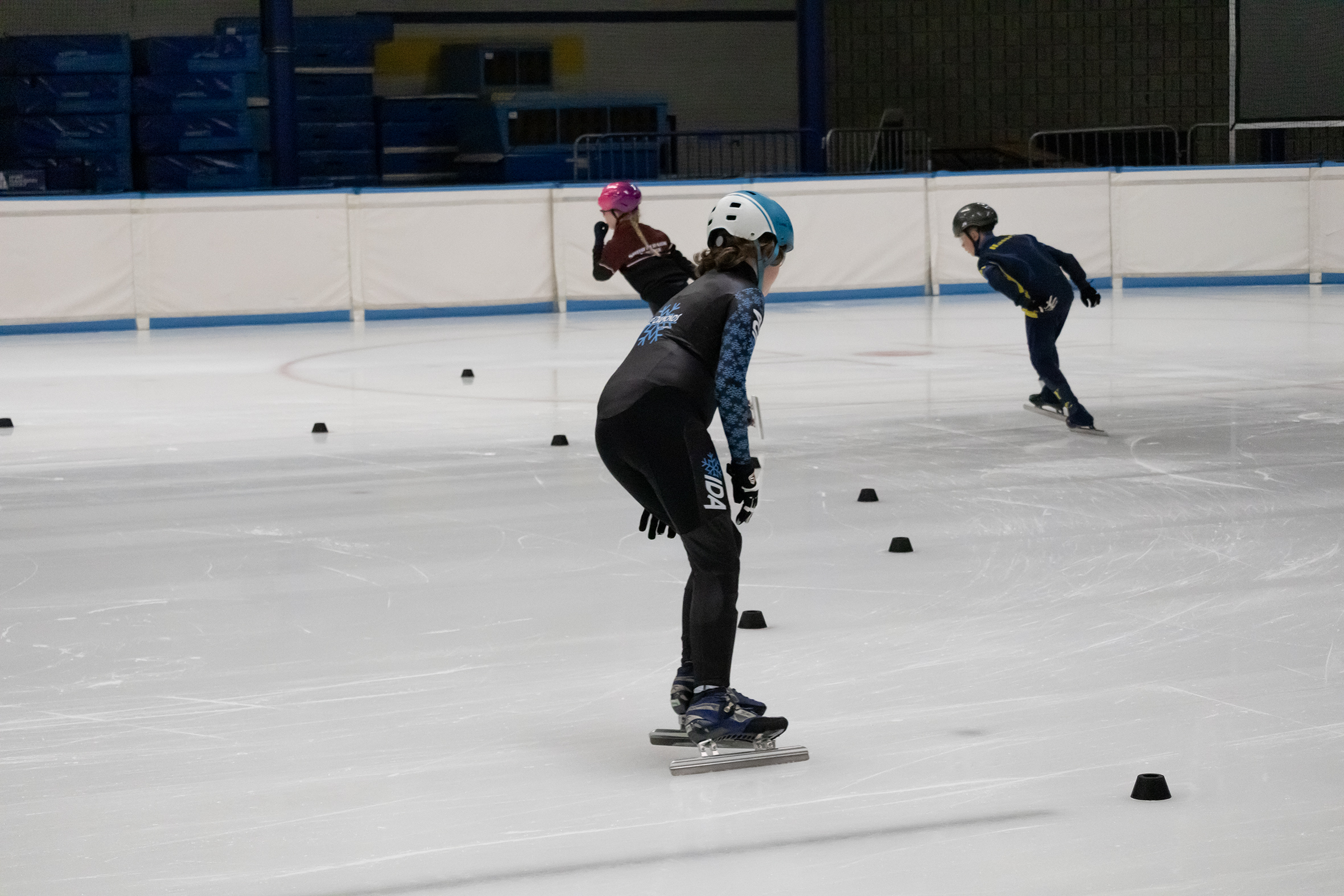 Sfeerbeelden Shorttrack schaatsen