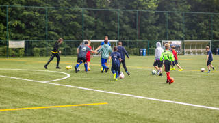 Zomershoot tijdens de sportkampen