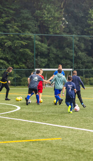 Zomershoot tijdens de sportkampen
