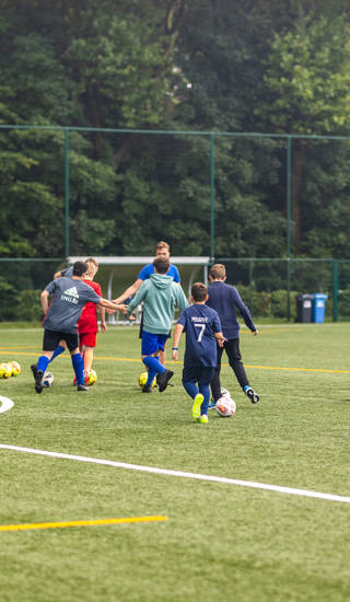 Zomershoot tijdens de sportkampen