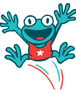 Moovie springend klein formaat