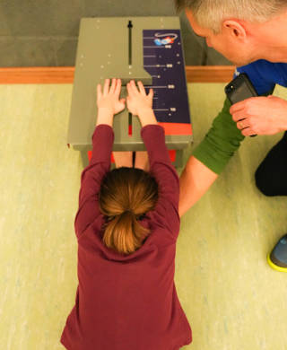 Sportkompas testafname verschillende proeven