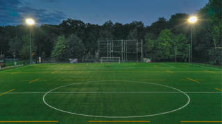 Sport Vlaanderen Brasschaat luchtfoto kunstgrasveld