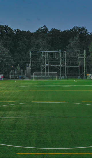 Sport Vlaanderen Brasschaat luchtfoto kunstgrasveld