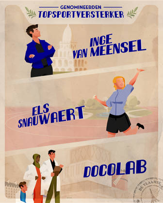 Visual genomineerden Vlaamse Sportprijzen 2023