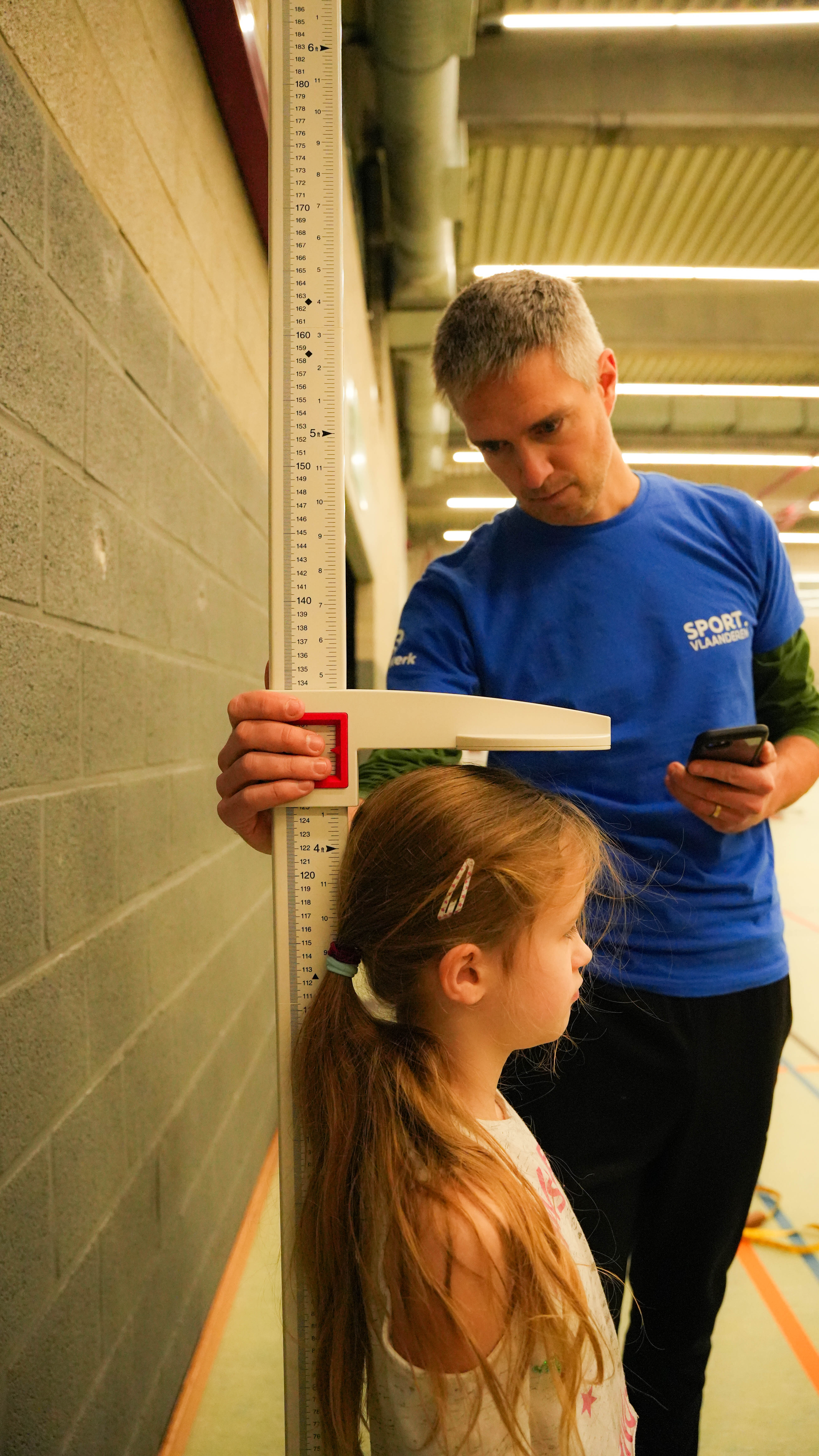 Sportkompas testafname verschillende proeven